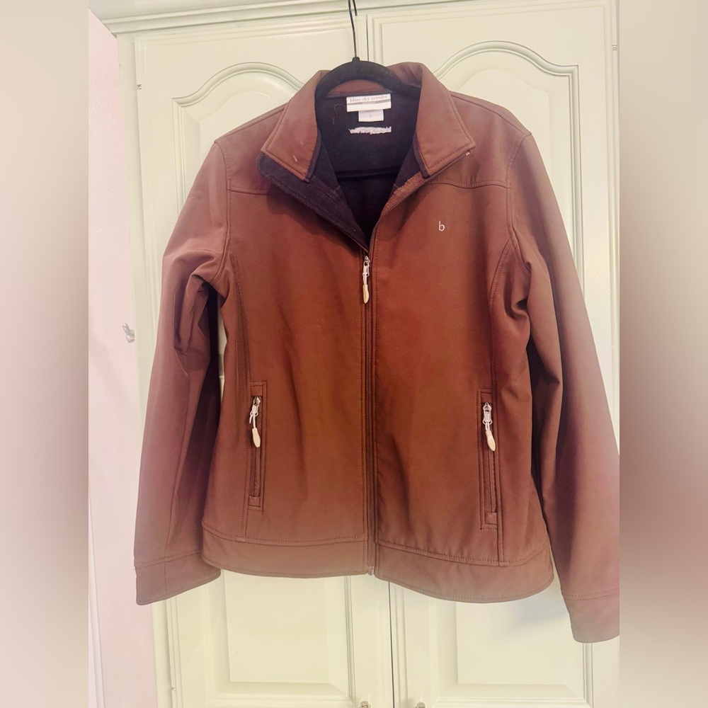 Blue Sky Soft shell Brown Jacket